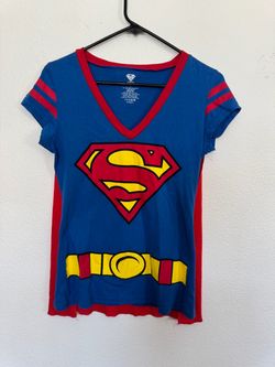 Superman Cape T-Shirt Size Medium