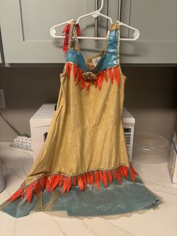 Halloween costume Pocahontas dress only 7-8
