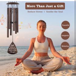 Soopau Sister Gifts, 32" Bronze Wind Chimes Sister Gifts for Women, Gifts for Sister, Sisters Gifts from Sister, Gifts for Sister in Law, Best Sister 