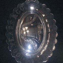 Early American Pressed Glass Platter