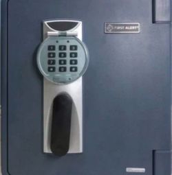 First Alert Fireproof and Waterproof Security Safe, .92 CU FT, 1 Hour Fire Rating @ 1700, Fire Proof UL Rated Fire Safe Features Digital Electronic