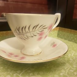 Made In England, Woodland, Tea Cup And Saucer 