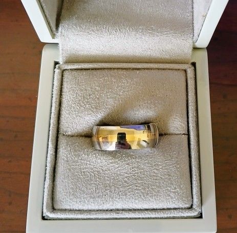 Handsome Men's Wedding Band - New
