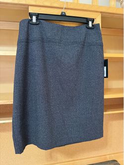 DRAMATIC PRICE DROP: NWT, Apt. 9 fully-lined, soft Charcoal GRAY Pencil Skirt,12
