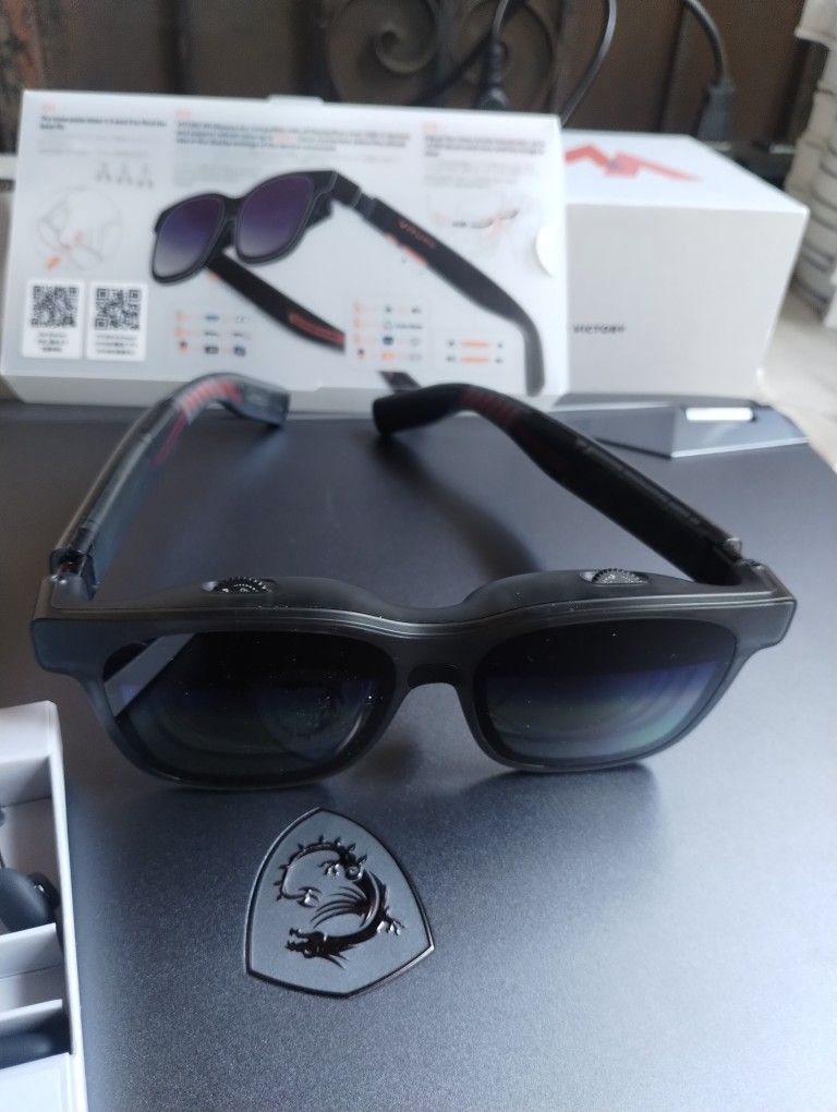 Virtue Luma Pro XR Glasses(Can work on PCs, Phones, Laptops, Portable Game Devices but needs Type C)