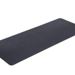 Fitness Equipment Mat Black 24" x 60"