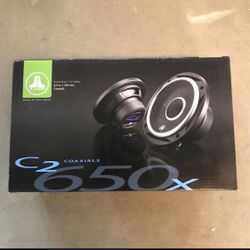 JL Audio 6.5 Inch Speakers C2 Series C2-650x Brand New 