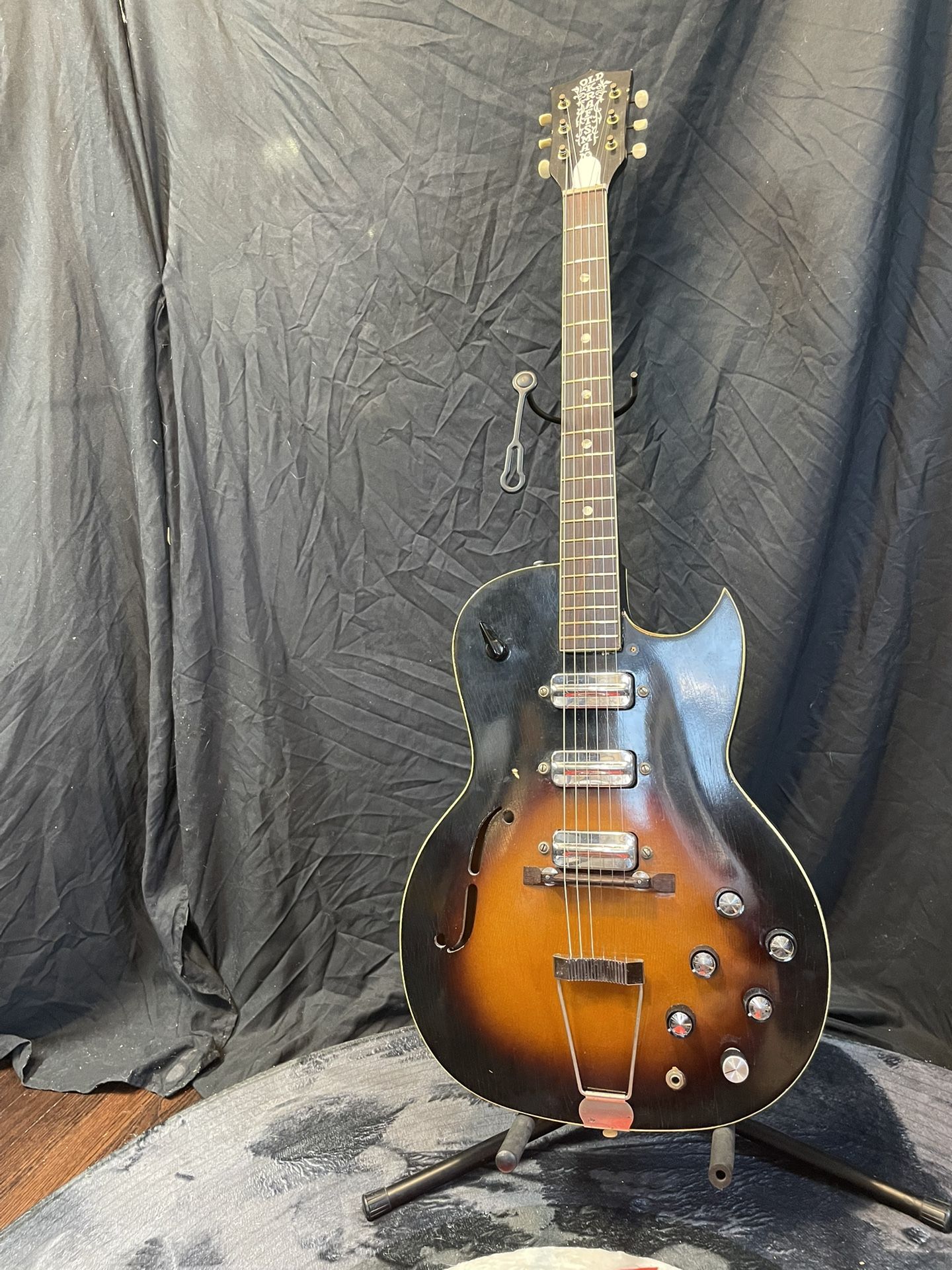 Vintage Old Craftsman Jazz Guitar