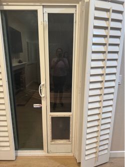 Large dog door