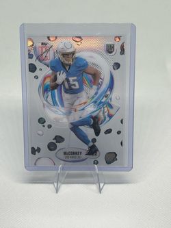 Ladd McConkey Rookie Insert Card (#F-10) Topps Composite 2024 Chargers Football NFL