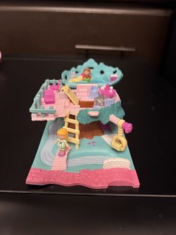 Vintage 1994 Bluebird Polly Pocket Magical Treehouse Playset
