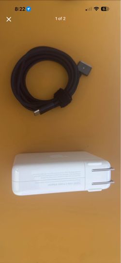 Apple adapter and lightning cable