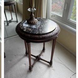 Antique Marble Top Table