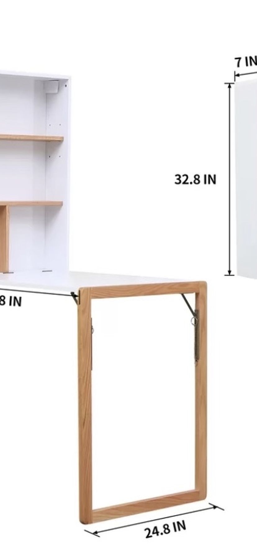 Trenor Floating Desk With Hutch Brand New! Way fair
