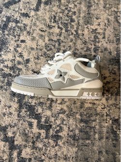 Gray Louis Vuitton Skate sneakers