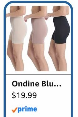 Skinnygirl High-Waist Tummy & Thigh Shapewear Shorts - 3-Pack - Size Small
