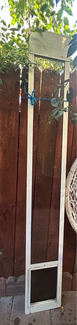 Adjustable Sliding Glass Patio Pet Door Insert