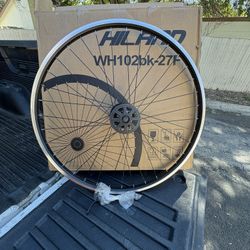 Hiland WH102bk-27F Bike Wheel