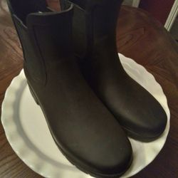 Womens Eddie Bauer Black Boots - Size 8