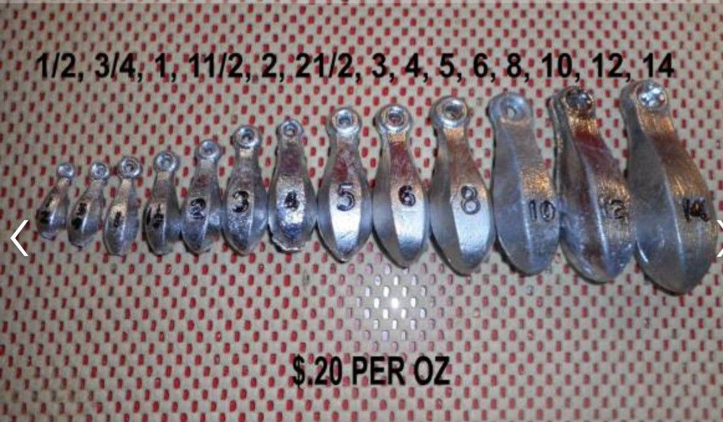 Lead Fishing Weights for Sale in Vancouver, WA OfferUp