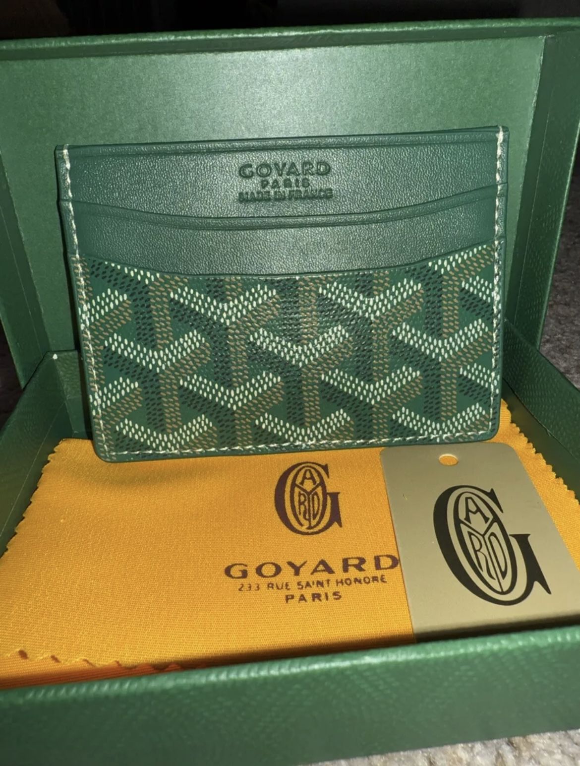 Goyard Card Holder