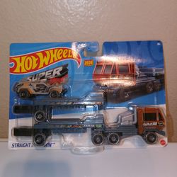 Hot Wheels Super Rigs Straight Freightin 1:64 Scale Diecast Toy Vehicle
