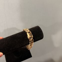 14k Gold Cuban Bracelet