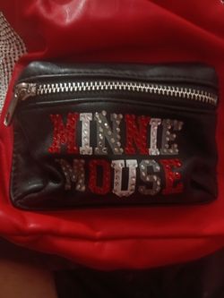 Minnie Mouse studded backpack