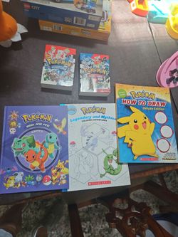 Pokemon books/ atlas