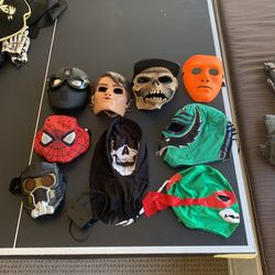 Assorted masks
