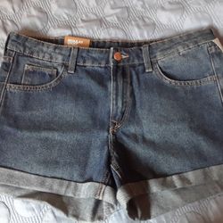 Regular Waist Denim Shorts New Size 8