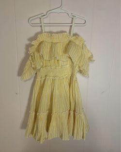 Girls Yellow Dress