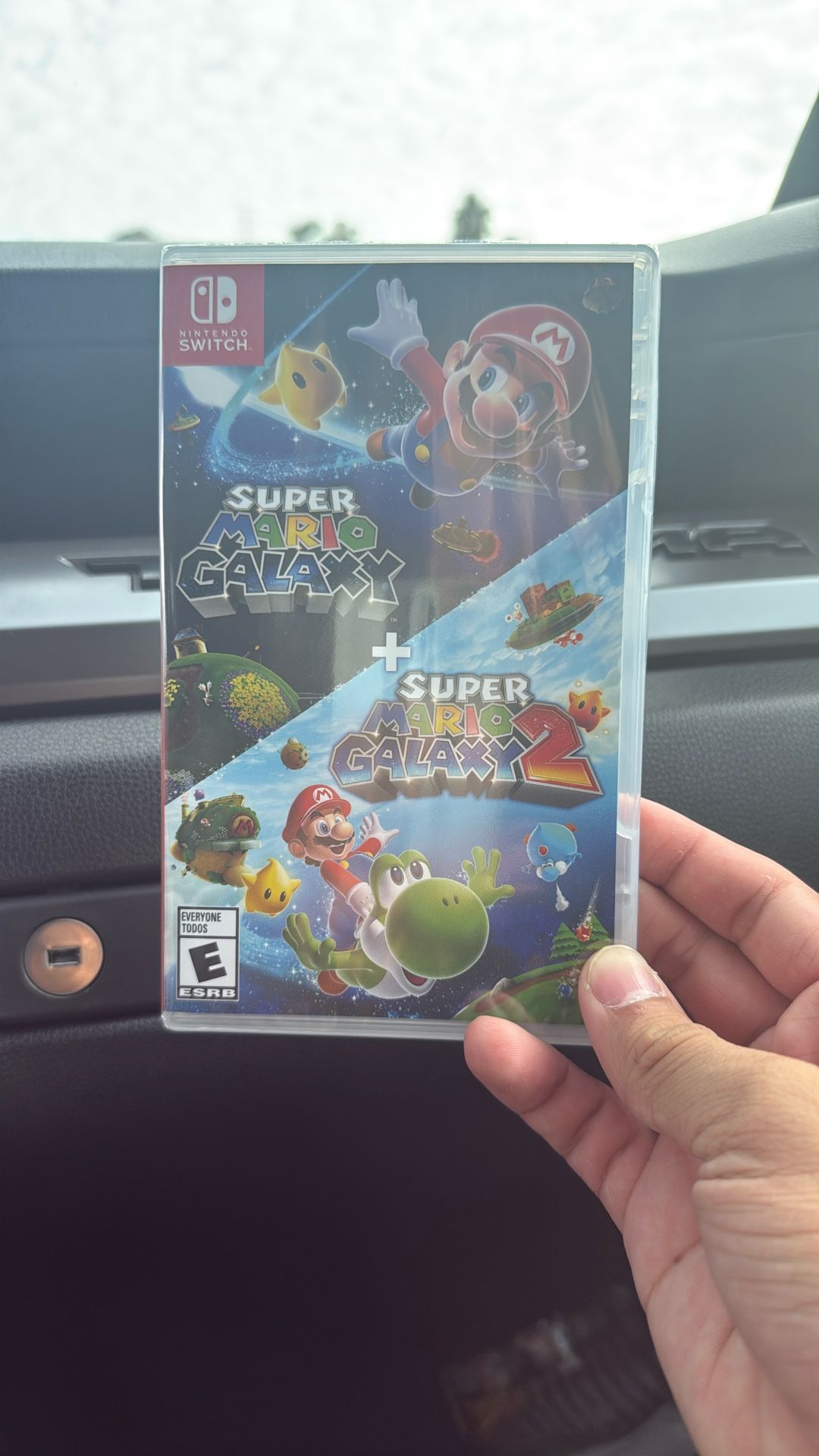 Mario galaxy 1 + 2 on switch!