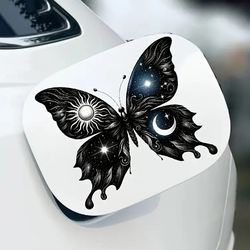 Butterfly Moon Sun Car Decal Sticker 