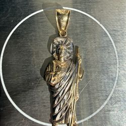 14K Solid Gold Pendant