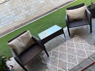 8 piece wicker Patio furniture set