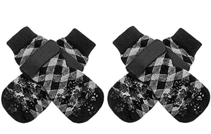 EXPAWLORER Double side Anti-slip XSmall Dog Socks