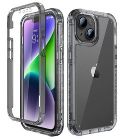 Lifedance iPhone 14/13 Case, Full-Body Rugged Protective Case with Built-in Screen Protector.