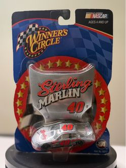 NASCAR Sterling Marlin #40 Silver Winner’s Circle 1:64 Diecast