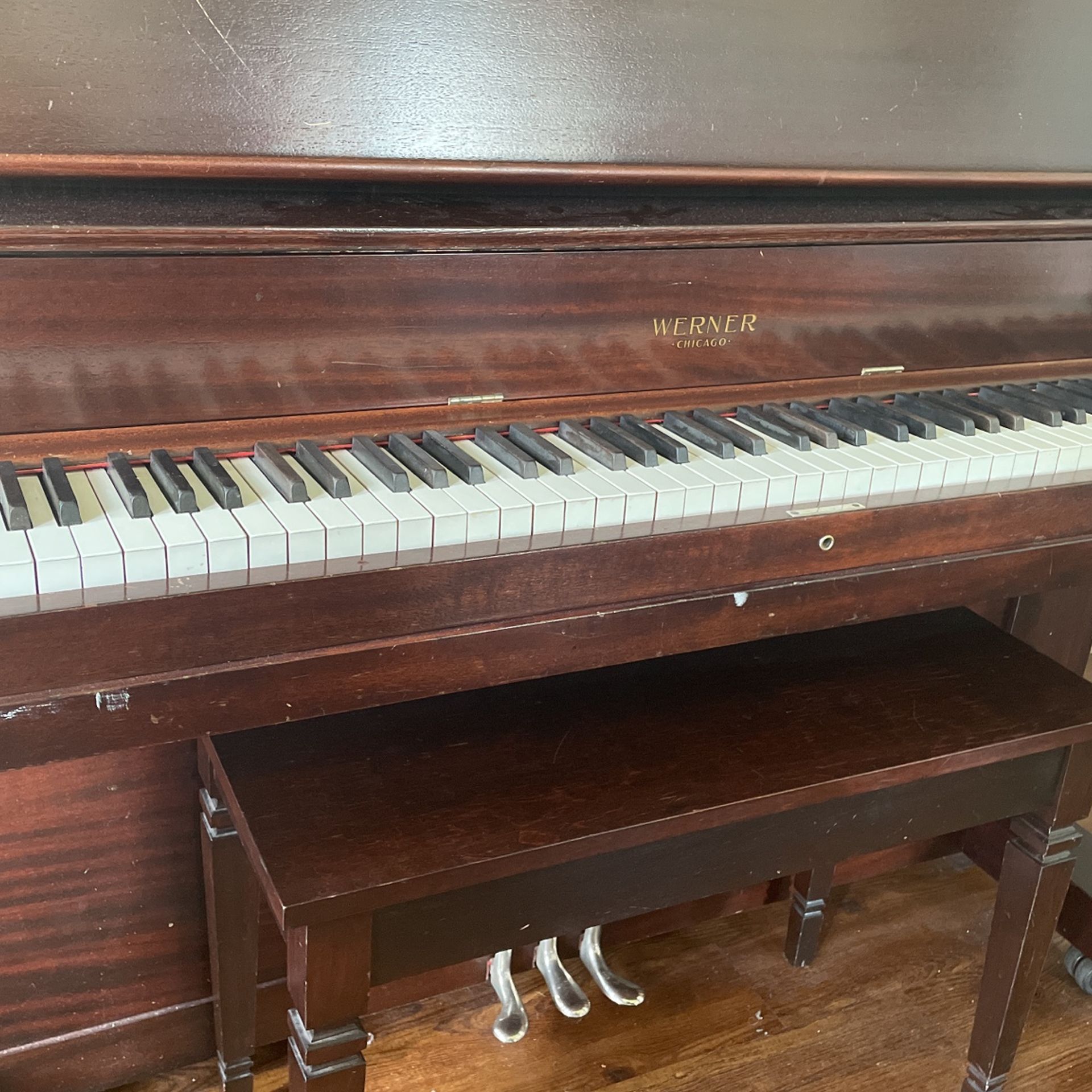 Werner upright piano outlet