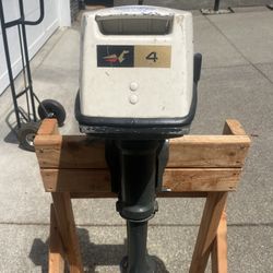 Johnson 4hp Outboard Motor
