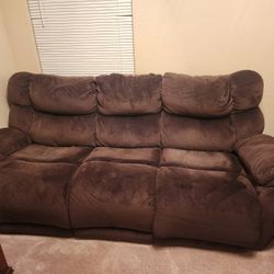 Recliner Sofa Couch  and  2 Seat Recliner 