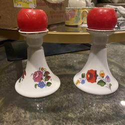 Vintage 2 Candles Holders 