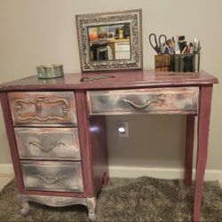 Vanity Restored And Custom Designed