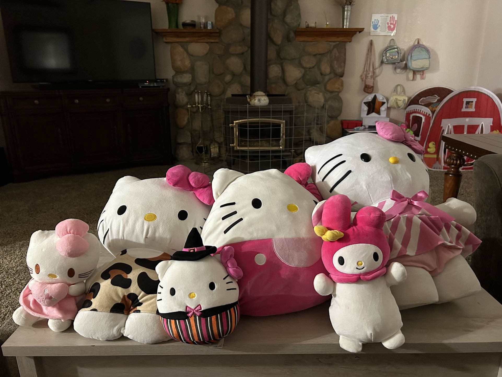 Hello Kitty Plushies