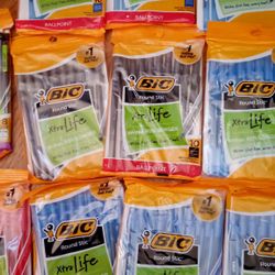 10-PACKS OF BIC INK PENS / 1 PACK OF PENCILS..... CHECK OUT MY PAGE FOR MORE ITEMS