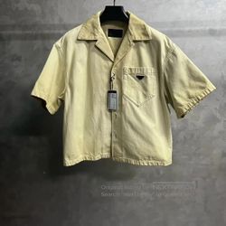 New XL denim boxy shirt