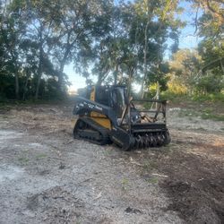 Drive ways  Forestry mulching  Land clearing  Bush hogging and Dirt moving  Finish Grade and Building Pad 