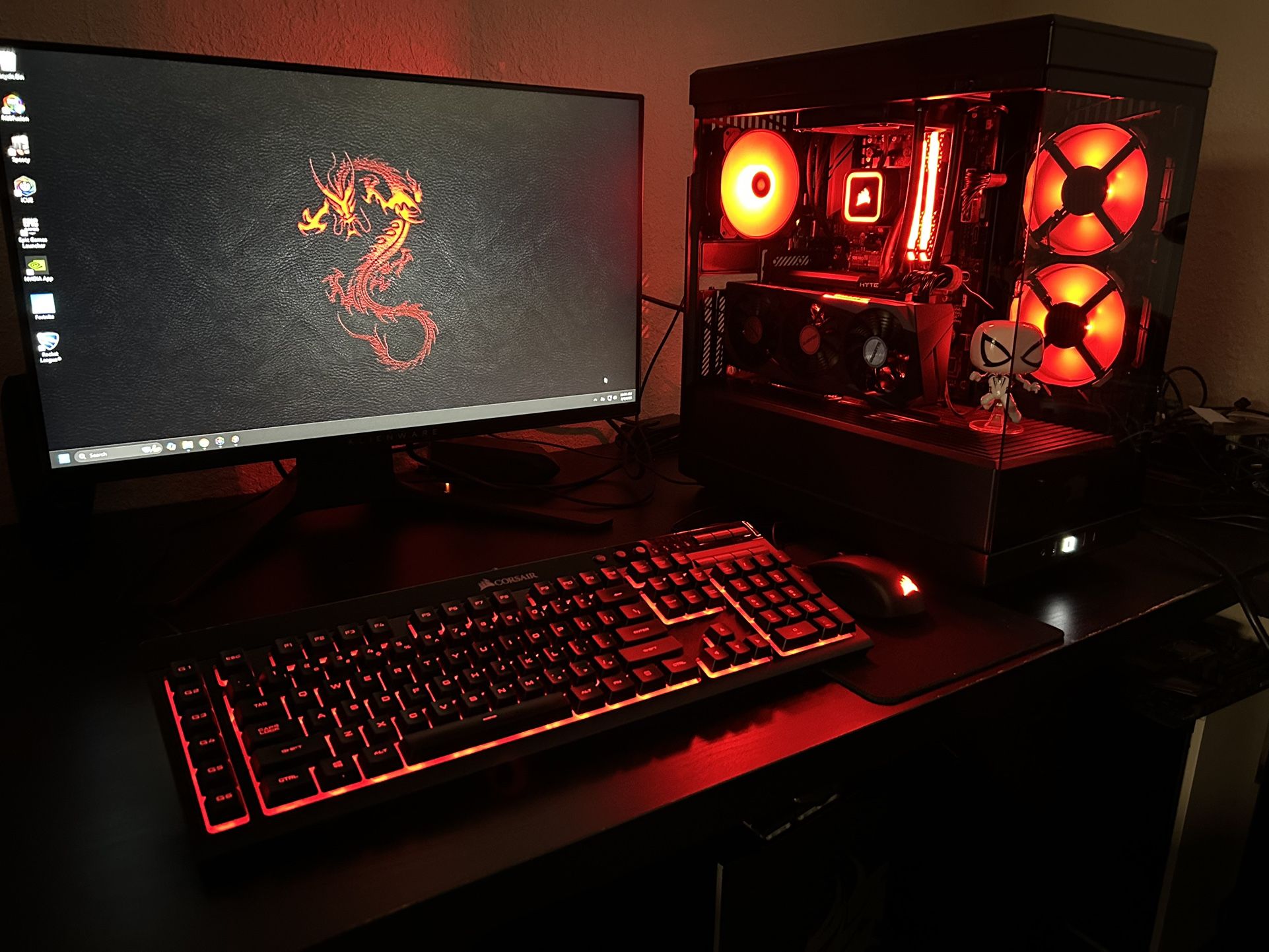 Gaming Pc Showpiece ( Full Setup Available)