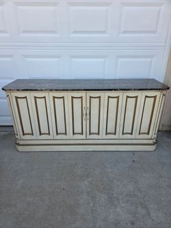 Vintage Thomasville cabinet Marble Top
